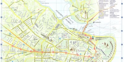 Istambul passeios mapa