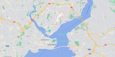 Nisantasi mapa de istanbul